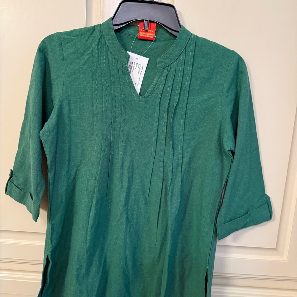 Elegant Green Women's Tunic